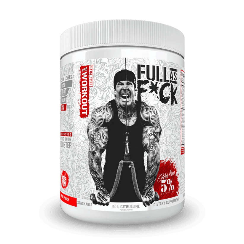 Rich Piana 5% Nutrition FULL AS F*CK Legendary Series 372g