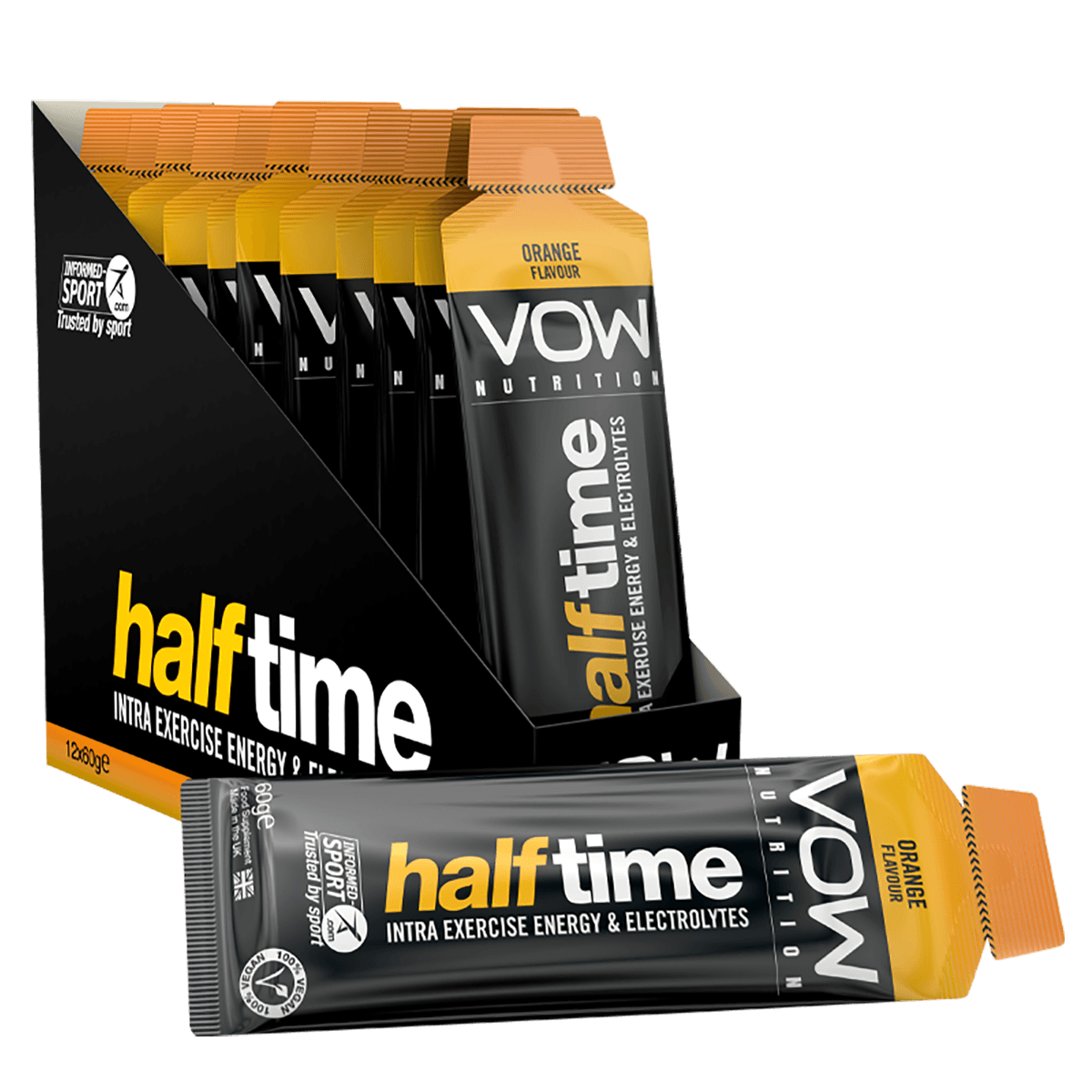 VOW Nutrition Half Time 12x60g