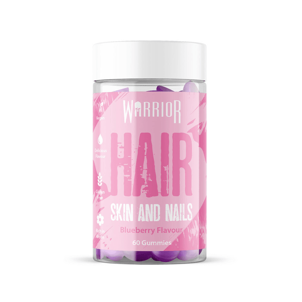 Warrior Hair, Skin and Nail Gummies 60Gummies