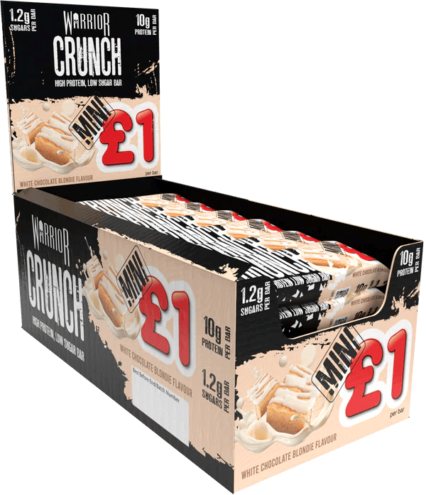 Warrior CRUNCH Mini Bars 24x32g